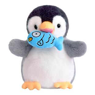 海洋联盟天敌系列企鹅北极熊鳐鱼海獭毛绒玩偶公仔挂件钥匙扣礼物