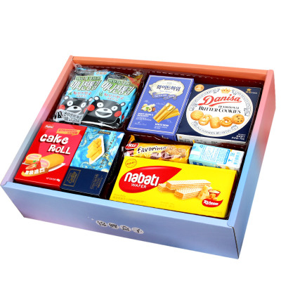 零食大礼包定制高档食品进口零食