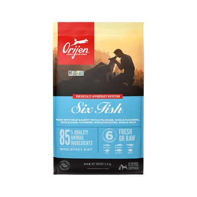 原始猎食渴望六种鱼狗粮11.4kg