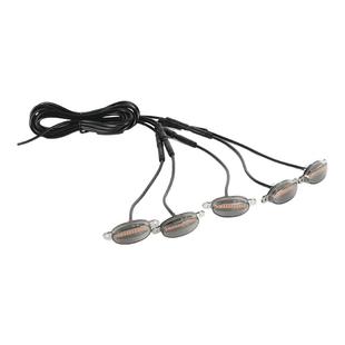 江铃大道专用中网小黄灯敢探者飞将山地版前脸格栅改装日行灯装饰