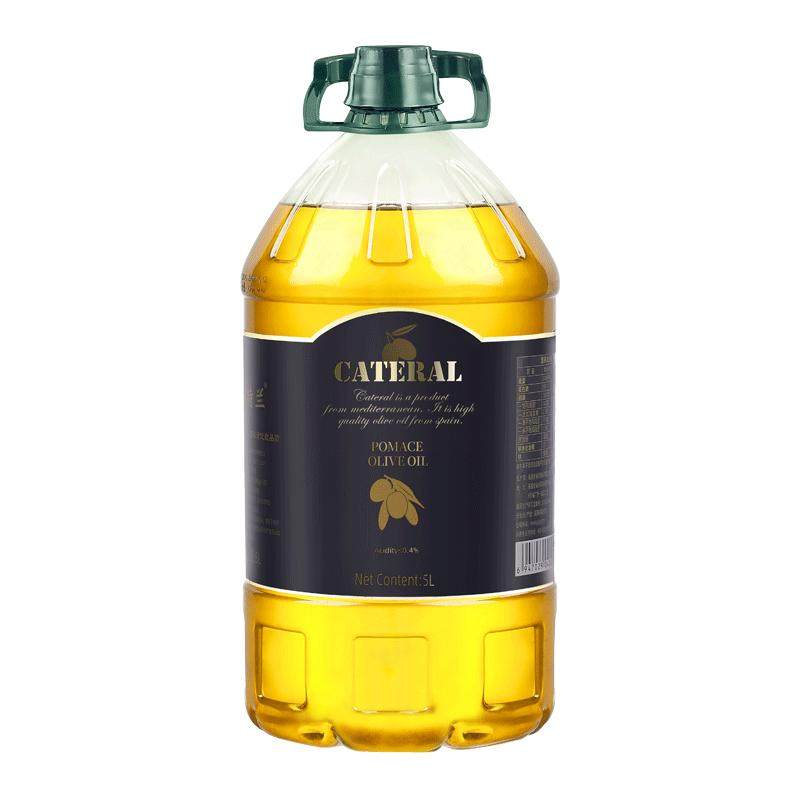 凯特兰原装进口橄榄食用油5L低健身减餐脂轻食炒菜含特级初榨家用