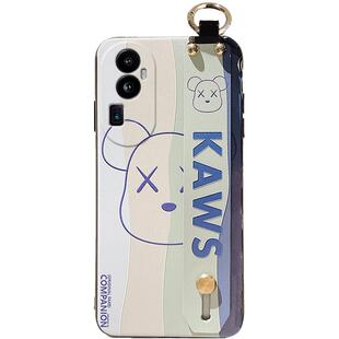适用OPPO RENO14手机壳RENO10 5G腕带A60保护套A98全包边A58X卡通硅胶A5PRO时尚挂绳A1PRO网红A78磨砂RENO13F
