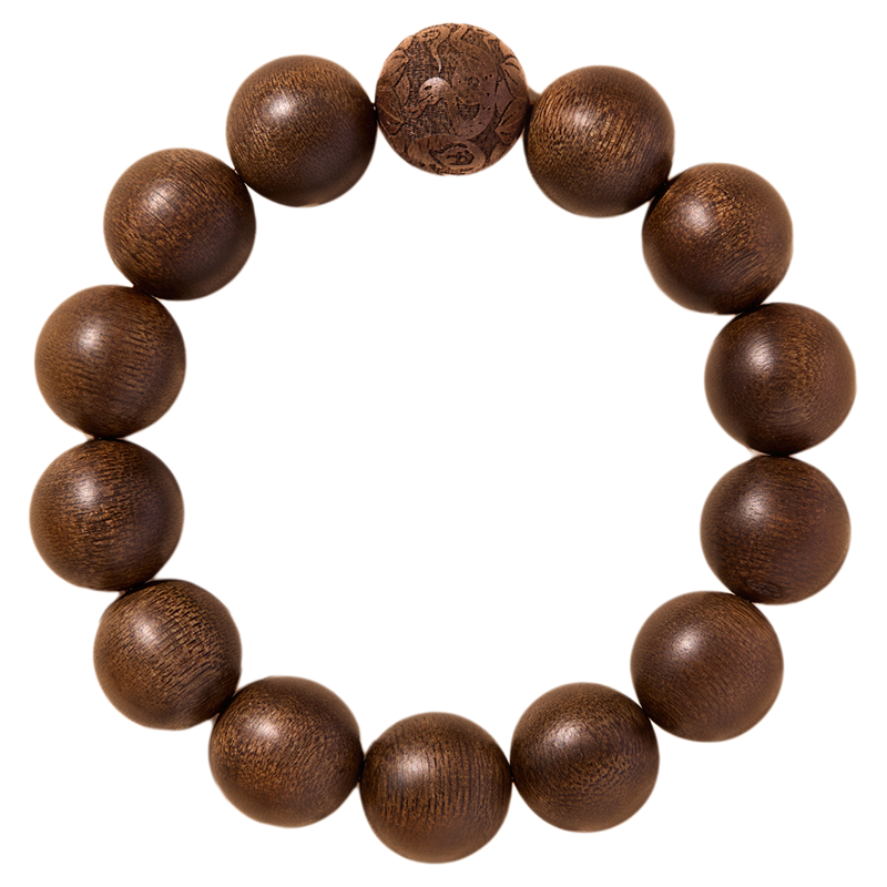 星洲文莱沉香手串男十二生肖转运珠高端文玩佛珠女官方旗舰店正品