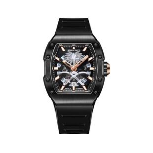 2025年新德国布加迪手表全自动机械表男士名正品牌时尚表潮流十大