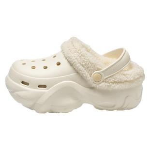 手术室医用棉拖鞋女款秋冬季2025新款保暖内胆加绒护士洞洞鞋冬天