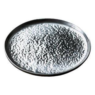 觅白鎏银壶承干泡盘养壶杯托瓷包银手工茶道茶具锤纹轻奢复古中式