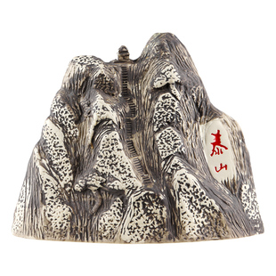 泰山牌浓香型白酒 52度五岳独尊昂头天外 1L白酒礼盒装