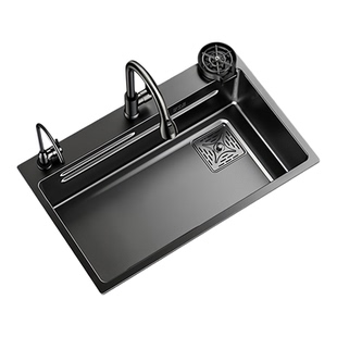 蜂窝压纹厨房洗菜盆大单槽加厚sus304不锈钢水槽家用洗碗槽洗菜池