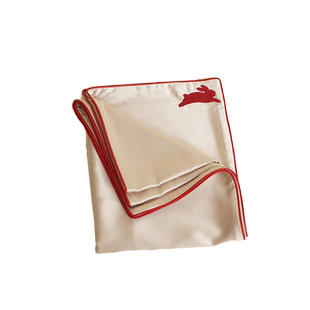 Not Just Pajama Binky系列 22姆米桑蚕丝双面真丝兔子刺绣枕套