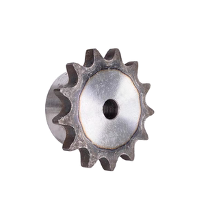 4分08b链轮45钢11齿13齿14齿15齿工业传动齿轮链条单双排非标定做