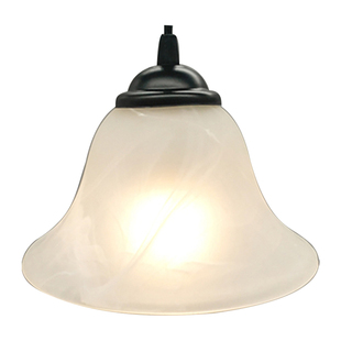 餐厅吊灯上下口灯罩台灯磨砂美式简约卧室过灯具配件玻璃外壳