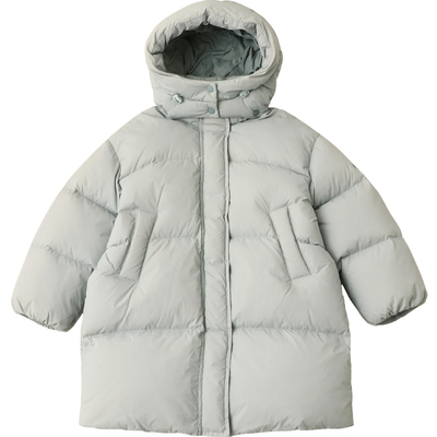 儿童羽绒服中长款2025冬季新款加厚亲子装男童羽绒服外套C4154