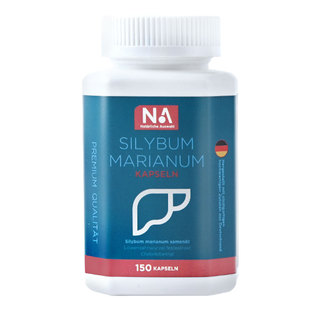 德国NA护肝片胶囊水飞蓟胆碱进口高浓缩奶蓟草养护正品男女熬夜肝