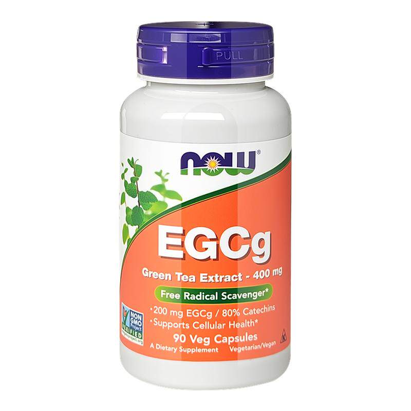 now诺奥EGCg绿茶提取物儿茶素多酚精华进口高含量400mg90粒成人
