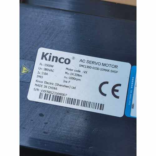 议价1.5KW步科伺服电机SMC130D-0150-10MAK-