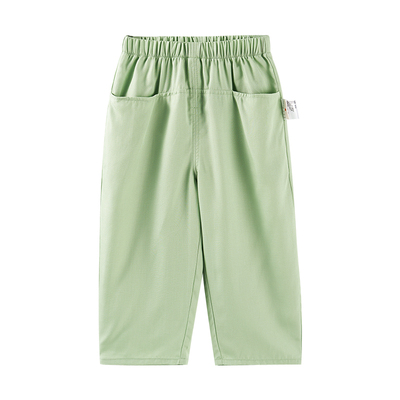 宝宝夏季天丝麻防蚊裤