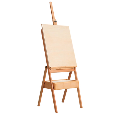 抽屉画架可折叠榉木绘画