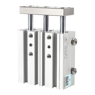 亚德客型小型气动三杆三轴带导杆气缸TCL12/16/32/25-20*30X50S75