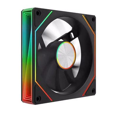 棱镜4pro/8pro机箱风扇CD纹ARGB神光同步台式静音散热风扇PWM温控