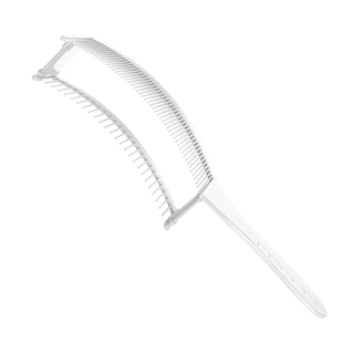 理发双层定位弯梳零基础裁剪梳新手剪发梳发廊家用快剪男发限位梳