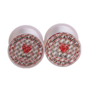 水晶无弹力鱼线透明串珠编戒指的线项链编织材料丝线缠绕细绳隐形