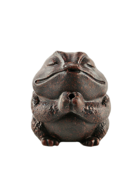 慈缘正堂宜兴紫砂金蟾茶宠蟾蜍