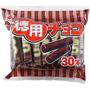 日本德用RISKA巧克力棒朱古力米果可可脂涂层棒生日礼物进口零食