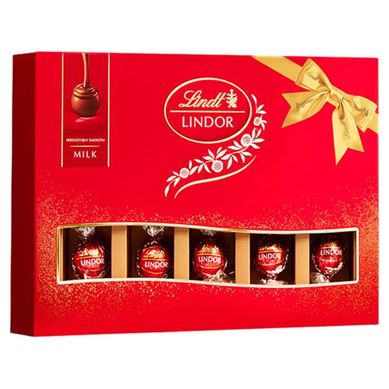 Lindt/瑞士莲官方进口软心精选巧克力14粒礼盒装168g节日送礼 巧口实拍商品图