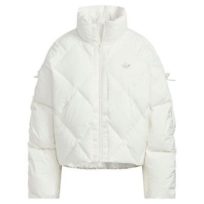 阿迪达斯羽绒服女款保暖运动外套