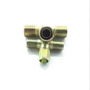 新品汽车刹车铜管刹车油管直通弯头两通三通四通五通六通变径接头