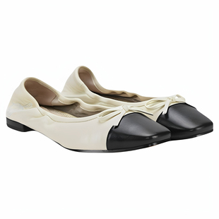 SAM EDELMAN山姆爱德曼春撞色浅口芭蕾舞鞋小香风平底单鞋女JAIDA