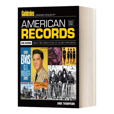 英文原版 Standard Catalog of American Records 1950-1990 1950-1990年美国唱片标准目录 英文版 进口英语原版书籍