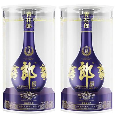 青花郎酱香型白酒53度500ml2瓶装