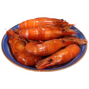 真味兴无锡特产美食花雕熟醉虾 台湾虾1斤2盒 即食呛虾小海鲜顺丰