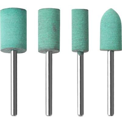 南珊橡胶磨头3m橡皮抛光打磨轮电磨吊磨机气磨风磨头海绵磨头套装