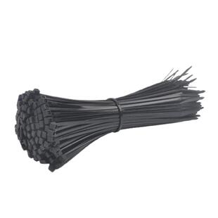 工业级尼龙扎带自锁式加宽加固环保4*150mm 自锁捆绑束线带理线带