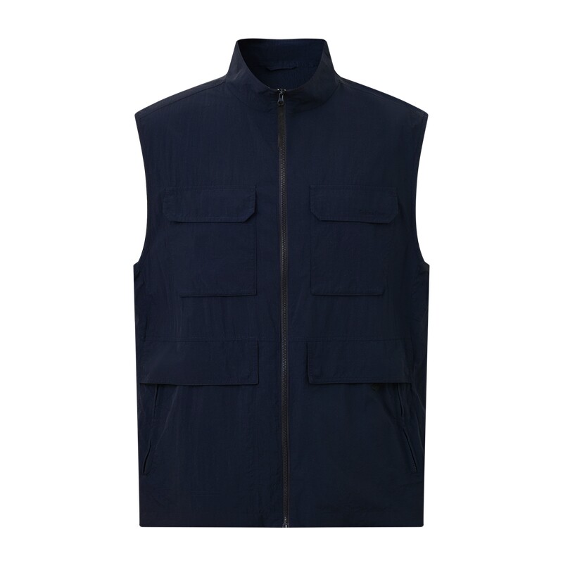 【UPF50+】GOLDEN BEAR/金熊2026新品男士工装防晒服轻薄马甲外套