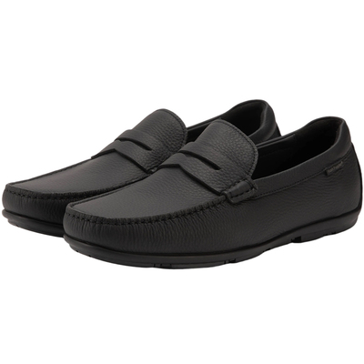 暇步士男士真皮一脚蹬休闲乐福鞋