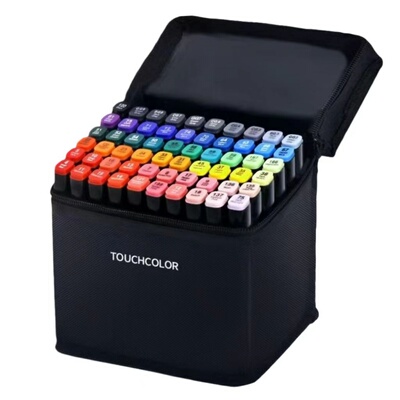 美术专用80色无毒可洗油性马克笔