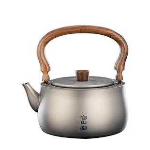 容山堂纯钛烧水壶新款户外泡茶壶围炉煮茶炉电陶炉养生壶