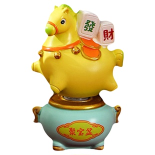 马上有钱花马年盲盒2026新款女孩新年摆件春节马年节日年会送礼物
