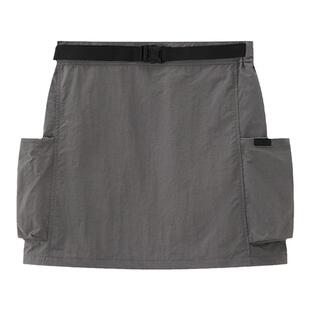 MOUSSY 春季新品山系户外风扣带工装短款半身裙028HA930-1801