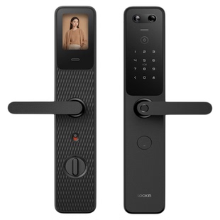 鹿客智能门锁X9Pro猫眼大屏家用指纹密码锁电子锁已接入米家APP