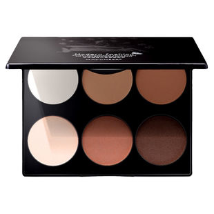 美茜儿六色修容粉饼立体提亮高光阴影粉鼻影修容盘侧影一体盘