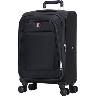 爱华仕牛津布拉杆箱28寸大容量耐用20寸前开盖行李箱子24男旅行女