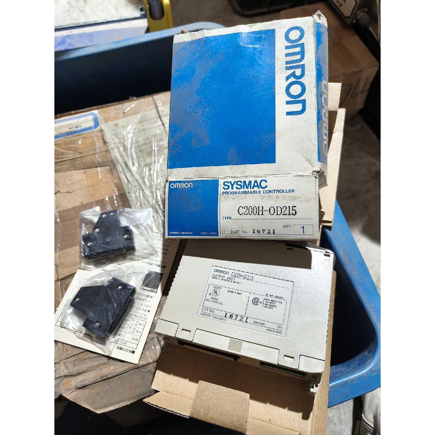 【请询价】C200HOD215PLC全新原包装库存备件盒子