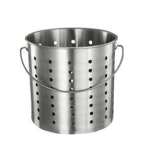 不锈钢消毒桶漏桶油炸桶沥水桶过虑器手提桶多功能 不锈钢漏桶