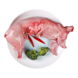 新鲜兔肉现杀冷冻兔子肉特大号兔散养活兔白条顺丰冷链