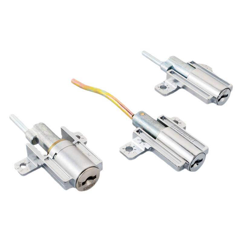 办公文件柜锁铁皮抽屉三连锁钢柜联动锁一锁三抽屉加长锁芯飞机锁