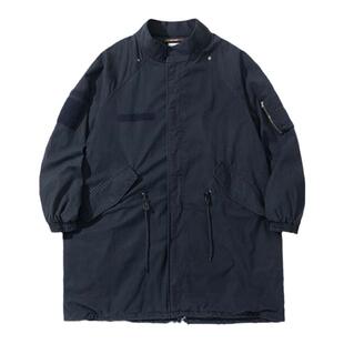 OUTORI M-65Parka复古军事风衣外套男秋季新款可拆卸宽松休闲大衣